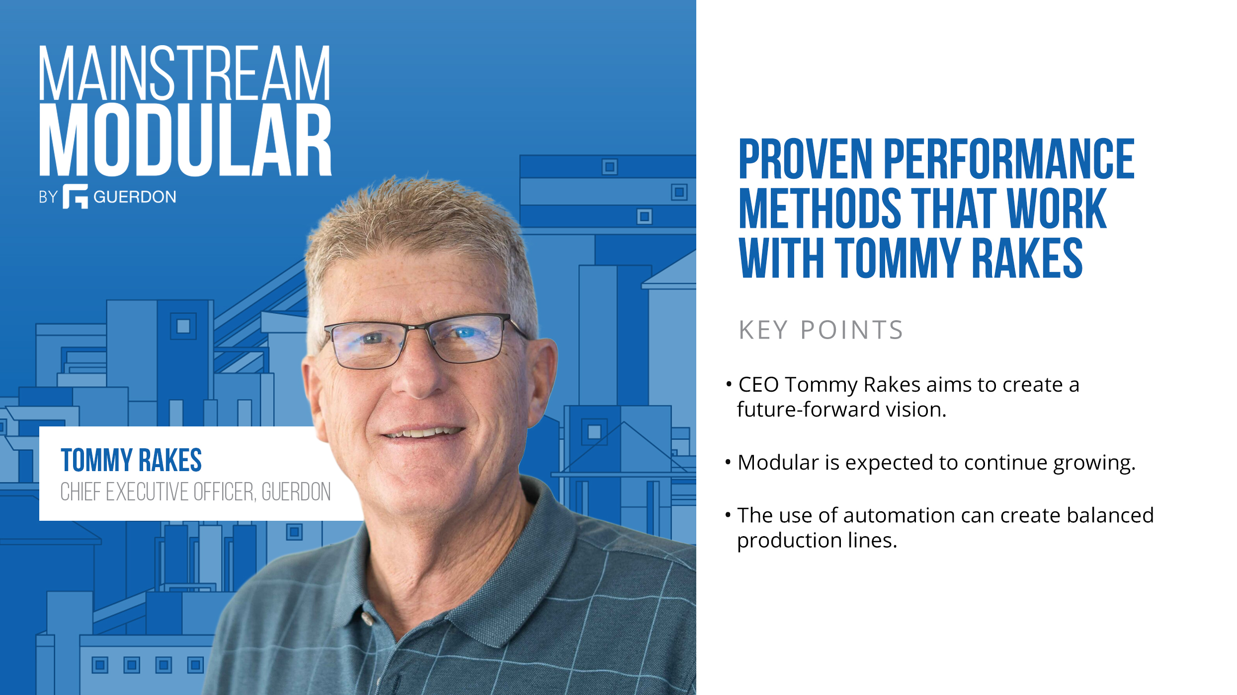 Guerdon Podcast - Tommy Rakes - Proven Performance Methods That Work