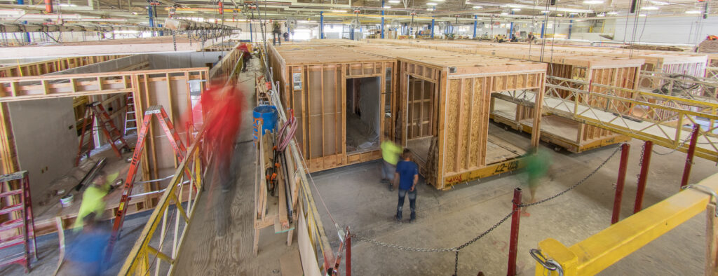 factory building modular homes